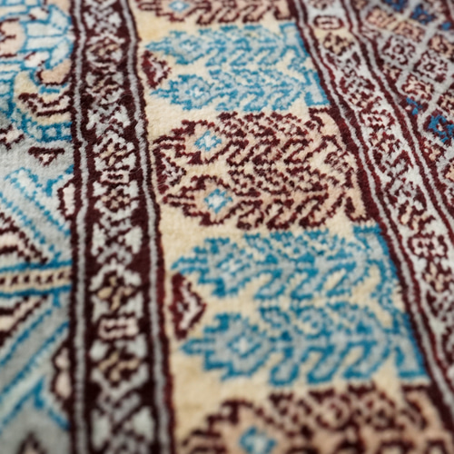 パキスタン手織り絨毯 ウール アクセントラグ size:132×81cm 【公式通販】