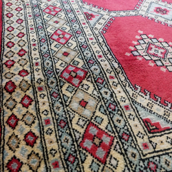 200×128cm【パキスタン手織り絨毯】 7枚目の画像