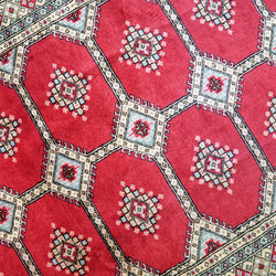 200×128cm【パキスタン手織り絨毯】 8枚目の画像
