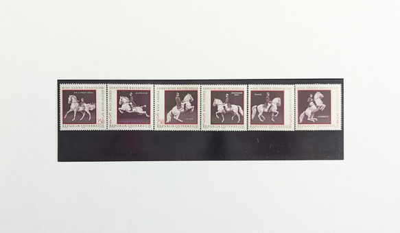 オーストリアヴィンテージ未使用切手6枚 1枚目の画像
