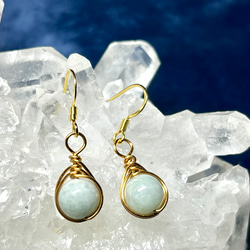 翡翠（ひすい）・ジェイド ピアス（フック・チェーン） の人気