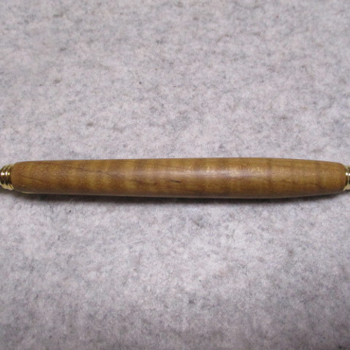 【GINGER掲載商品】 チーク シャープペンシル(0.5 キヌカオイル仕上げ カーリー杢 筆記具