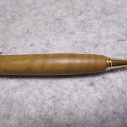 チーク　カーリー杢　キヌカオイル仕上げ　シャープペンシル(0.5ミリ用) 　希少材　 10枚目の画像