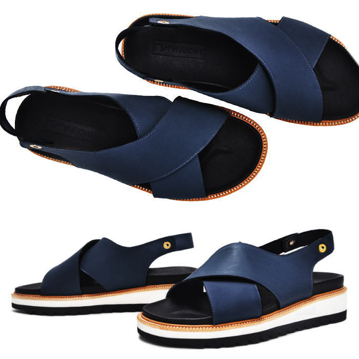 メンズサンダル おしゃれ メンズサンダル 革 本革サンダル メンズレザーサンダル オーダーシューズ 靴 lav