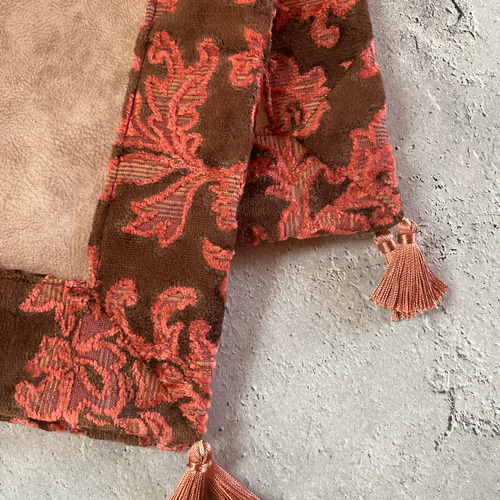 イタリア製ウールジャガード生地☆ハンドメイドタロットクロス