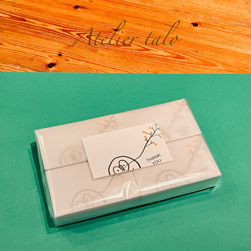 M様 ご依頼品 】 メッセージカード Atelier talo 通販｜Creema 