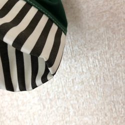 new//キョロちゃんとストライプ ハンドメイド コップ袋 4枚目の画像
