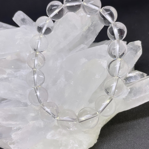 5A水晶】約14.5㎜ 浄化 祈願達成 癒し ブレスレット 天然石 美龍 通販