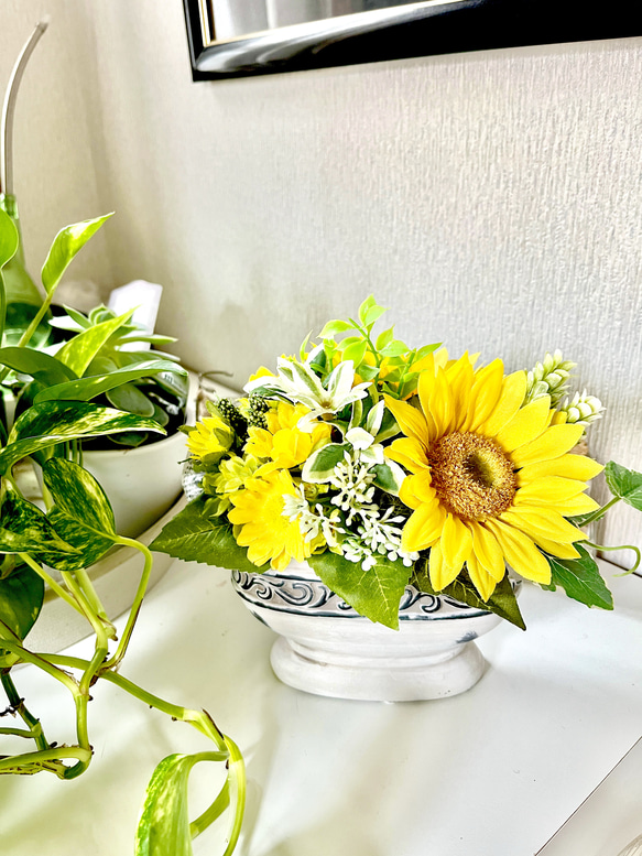 ビンテージ　ひまわり　ヒマワリ　向日葵　花　フラワー　ラグ　カーペット 71yA9WbpvTL._UF350,350_QL50_.jpg