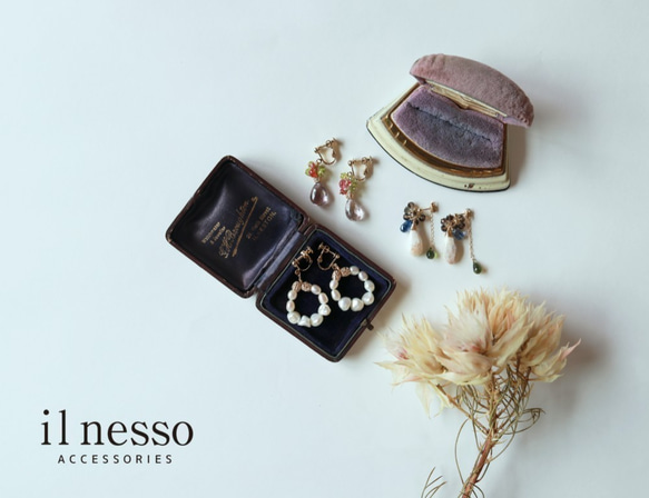 □かのんさま□特別オーダー品 ピアス（スタッド・一粒） il nesso 
