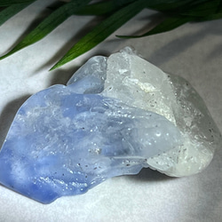 思慮の石✨　デュモルチェライト　インクォーツ　原石　ラフストーン 2枚目の画像