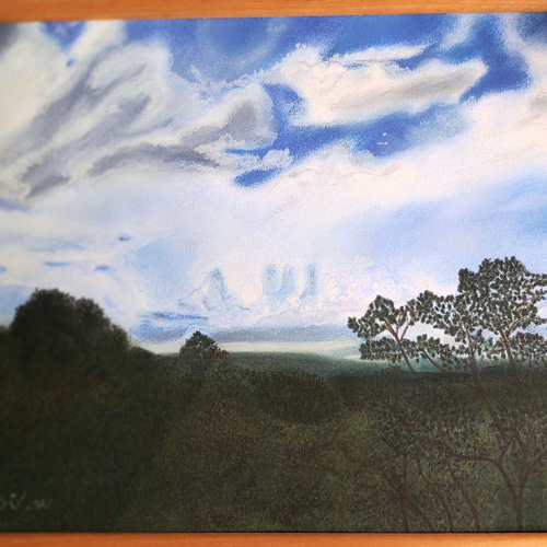 原画 パステル画 風景画 絵画 daidaraken 通販 17674919｜Creema