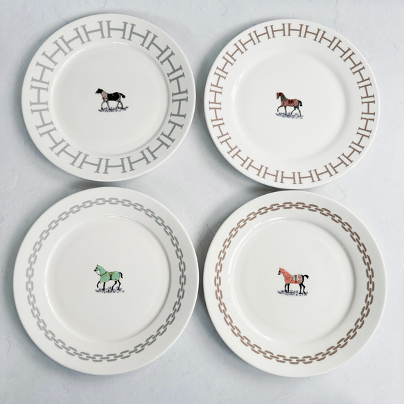 新品/未使用】ポーセラーツ/プレートセット 中皿 amica 通販｜Creema 