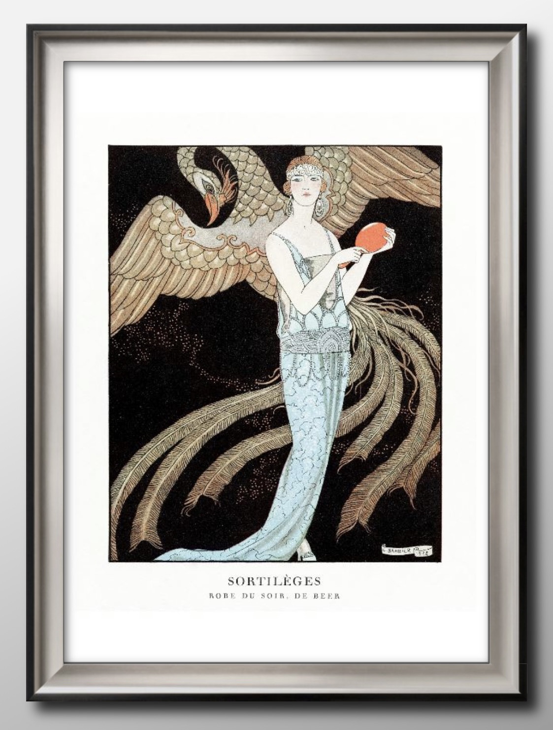 2257□ポスター アート 絵画『ジョルジュ・バルビエ』北欧 A3