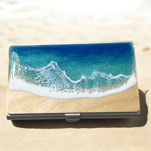 受注制作】海の名刺入れ 名刺入れ・カードケース LOCS 通販｜Creema  