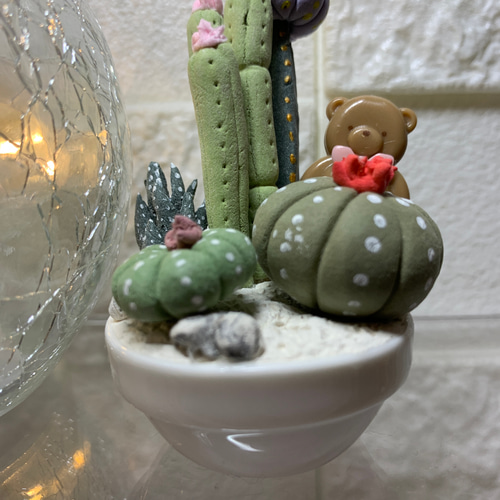 アロマストーン 外箱あり サボテン(粘土インテリア) その他置物 Luna