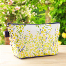 [折疊傘] Mimosa [UV 防護 99.9% 以上] [晴天雨天均可使用] [輕便] [盛開的雨傘] [Hanayuki 第17張的照片