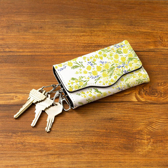 [折疊傘] Mimosa [UV 防護 99.9% 以上] [晴天雨天均可使用] [輕便] [盛開的雨傘] [Hanayuki 第16張的照片