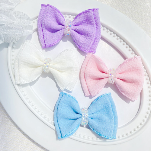 ❁サテンロングリボン❁ ベビーヘアピン　ベビーヘアクリップ　ベビーヘアゴム ❁サテンロングリボン❁ ベビーヘアピン ベビーヘアクリップ ベビー