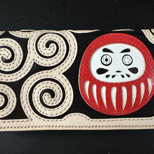 姫路ヌメ革だるまトラッカーウォレット 長財布 ママダイバー 通販