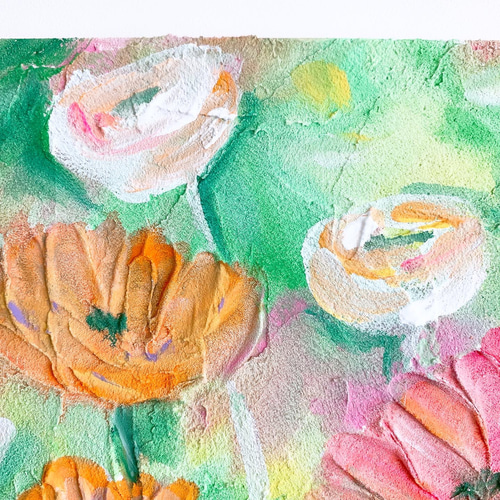 原画】花畑の絵 絵画 Hang 通販 17676460｜Creema(クリーマ)