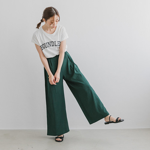amama♡即日発送♡ツムツムパンデザインセット販売 wafu】linen100% 忍者パンツ ninja japan 男女兼用/亜麻