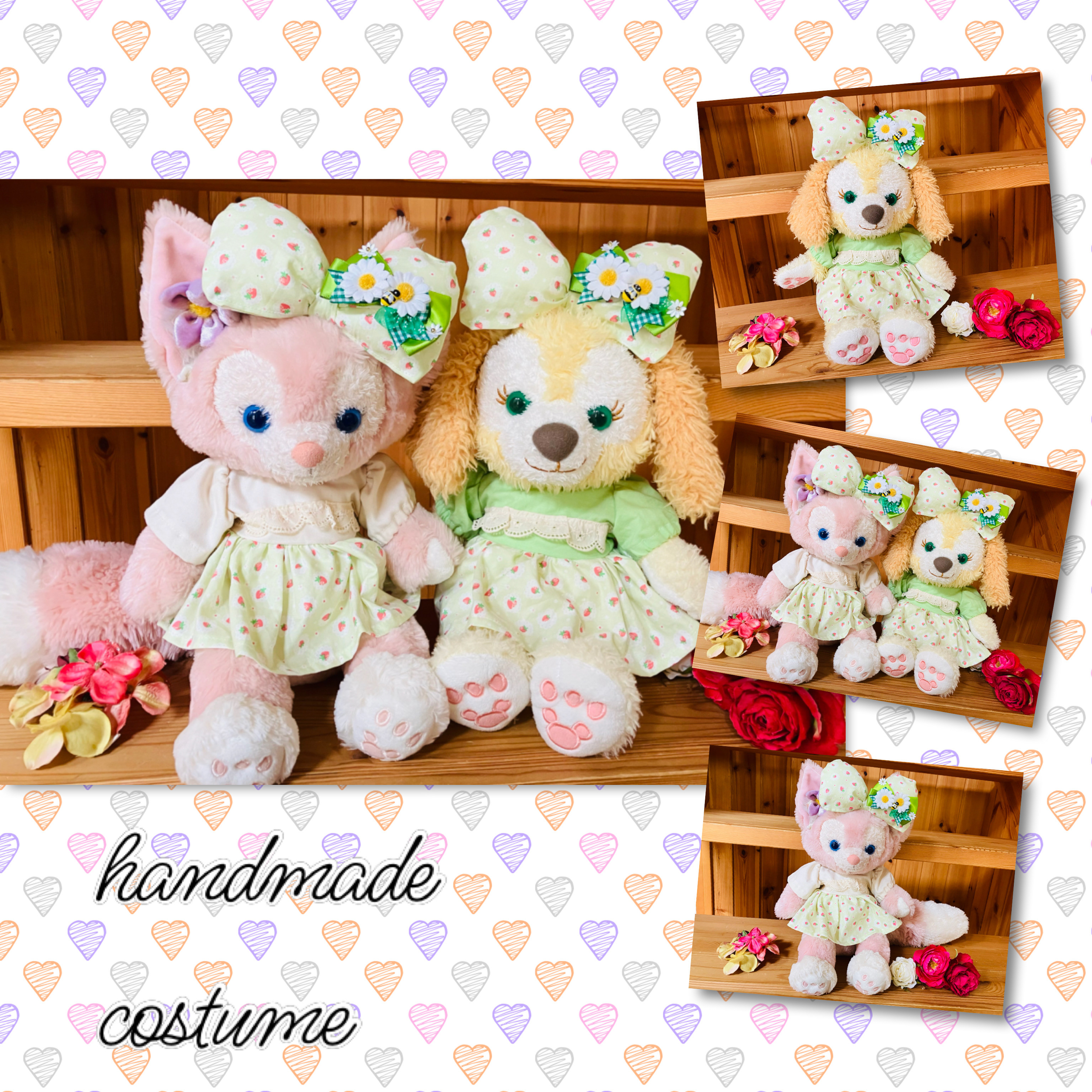 ステラルー 染色クッキーアン☆トイスケルトン☆スワロフスキー