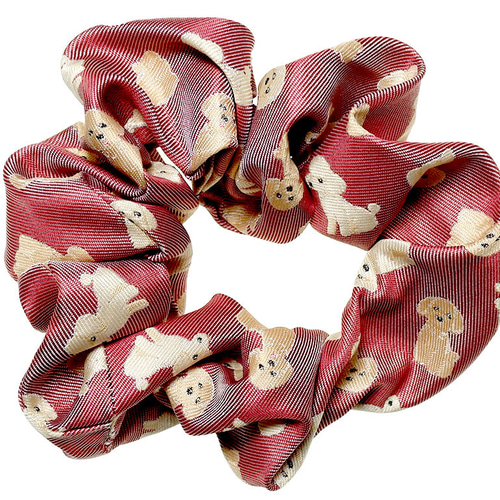 Iruyo】シュシュ トイプードル(成犬)柄 シュシュ 富士桜工房 通販