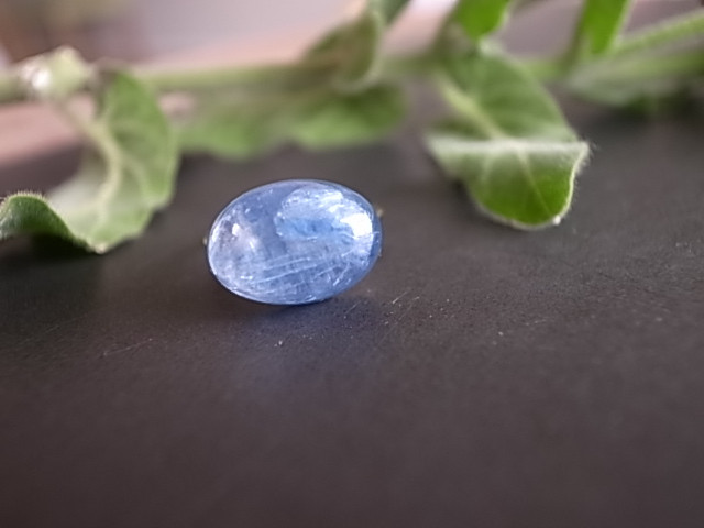 青の空間　スターカイヤナイト＊リング　１４kgf　指輪　 天然石