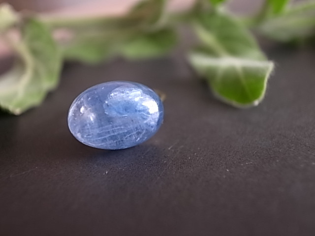 青の空間　スターカイヤナイト＊リング　１４kgf　指輪　 天然石