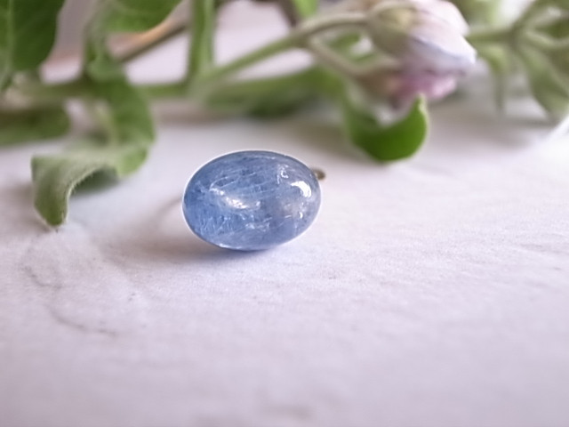 青の空間　スターカイヤナイト＊リング　１４kgf　指輪　 天然石