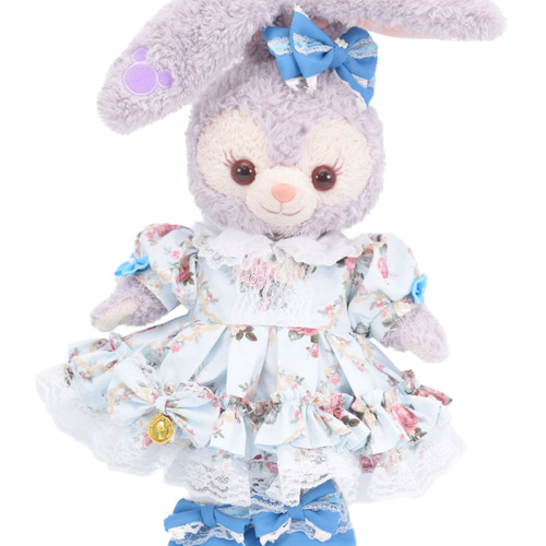 megu　ステラルーコスチューム　Мサイズ用　ベビーブルーコスチューム ステラルー 服 着せ替え コスチューム 盛り盛りドレス ブルーローズ