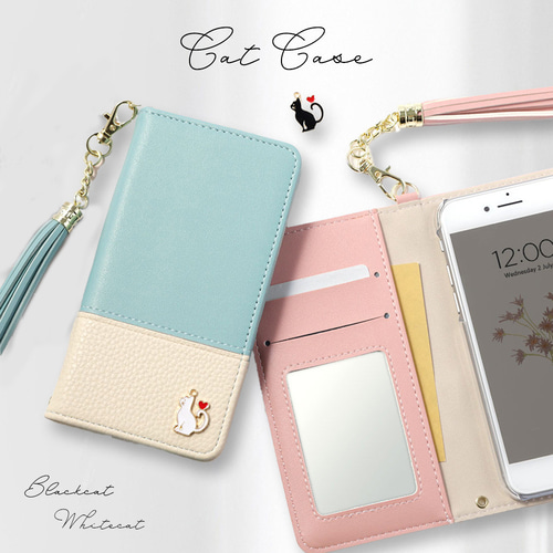 バイカラー Galaxy Z Flip6/5/4/3 ケース かわいい くすみカラー