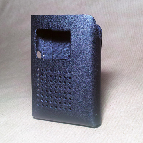 ポケットラジオ用革製ケース（SONY ICF-R350/351/353/354/550V