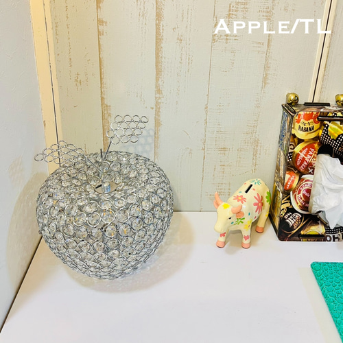 テーブルライト 照明 Apple/TL クリスタル ランプシェード E17