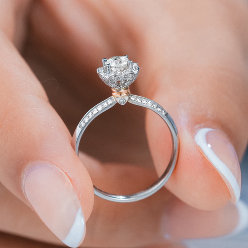 天然ダイヤモンドリングk18 指輪・リング パール大好き(購入前に  