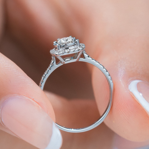 天然ダイヤモンドリングk18 指輪・リング パール大好き(購入前に  