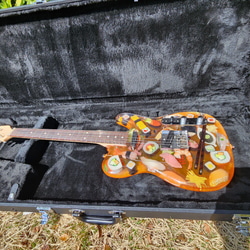 Sushi Monster アートギター　寿司ギター 3枚目の画像