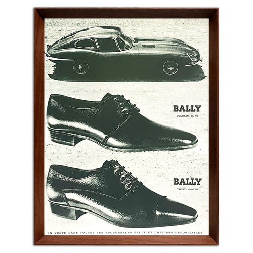 バリー ジャガー 1960年代 ヴィンテージ 雑誌 広告 額付