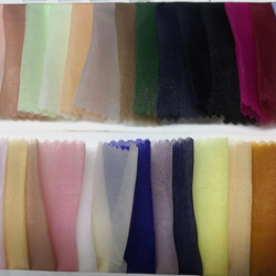 【色変更可能】　オーガンジー　　チューブトップ　ウェディングドレス　プリンセスライン 9枚目の画像