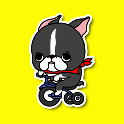 フレブルちゃん むぎゅぅってしてるフレブルちゃん。FB122 シール・ステッカー