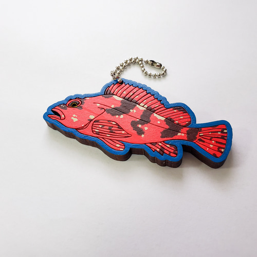 熱帯魚 キーホルダー レトロ 大崩海岸 熱帯魚 キーホルダー レトロ 大崩海岸