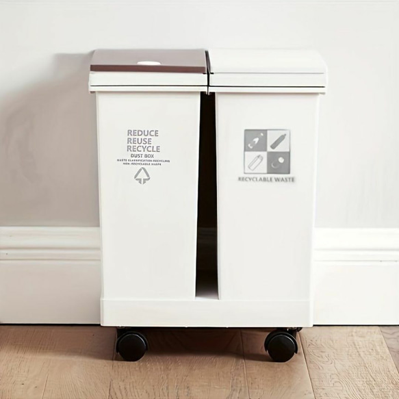 24L ごみ箱 家庭用 乾燥分離ごみ箱 多機能組み合わせごみ箱 キッチン a-442 2枚目の画像