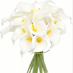 人工睡蓮の花と花瓶セット 6カラー リアルタッチの人工蓮の花 a-487 6枚目の画像