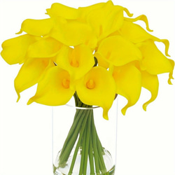 人工睡蓮の花と花瓶セット 6カラー リアルタッチの人工蓮の花 a-487 9枚目の画像