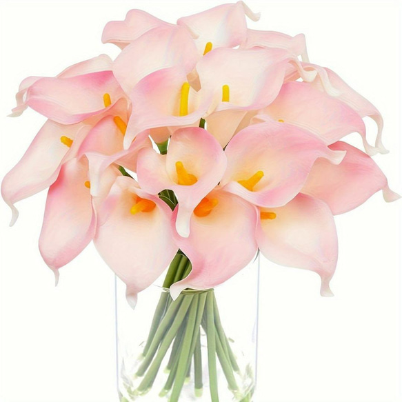 人工睡蓮の花と花瓶セット 6カラー リアルタッチの人工蓮の花 a-487 5枚目の画像