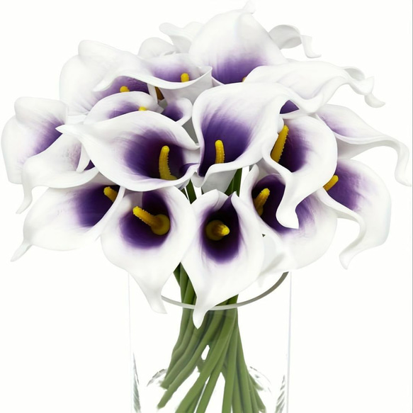 人工睡蓮の花と花瓶セット 6カラー リアルタッチの人工蓮の花 a-487 7枚目の画像