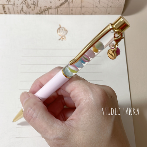 スノードームボールペン ◇りんご◇ ペン・筆記用具 takka 通販 スノードームボールペン ◇りんご◇ ペン・筆記用具 takka 通販