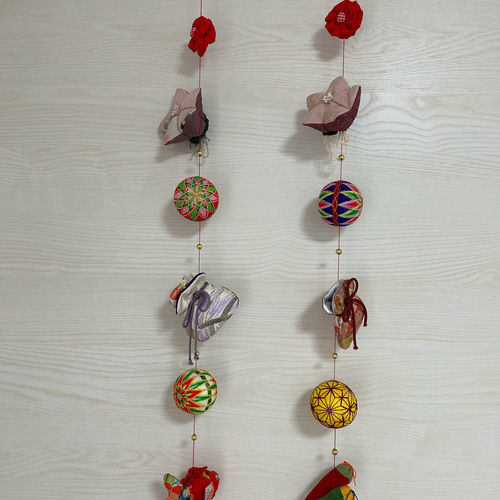 吊るしかざり (母の日に 雛祭り 敬老の日 和風 モビール さげもん