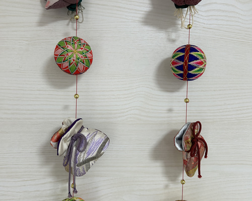 吊るしかざり (母の日に 雛祭り 敬老の日 和風 モビール さげもん